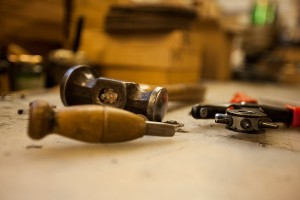 Tools on Bench
