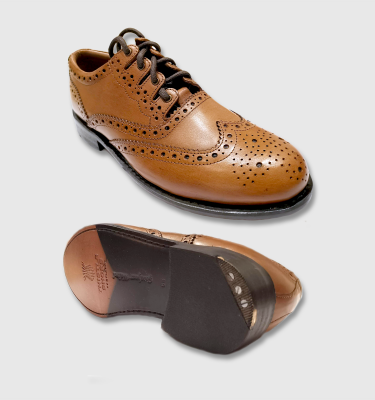 Kilt Brogues - Luxury (Brown)