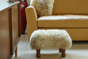 Sheepskin Stool
