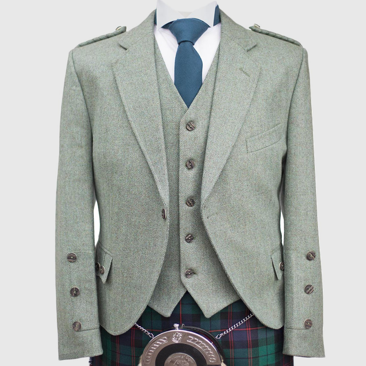 Tweed Kilt Jacket Waistcoat (Clunie) Lovat | lupon.gov.ph