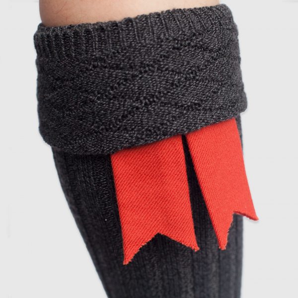 scarlet red kilt flash