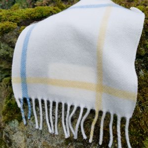 Tattersall Pastel Throw Product Shot