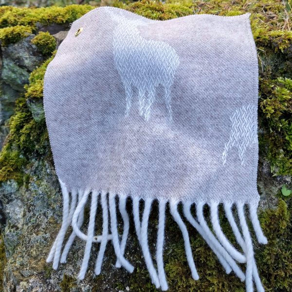 Stag Throw Fawn Product Shot